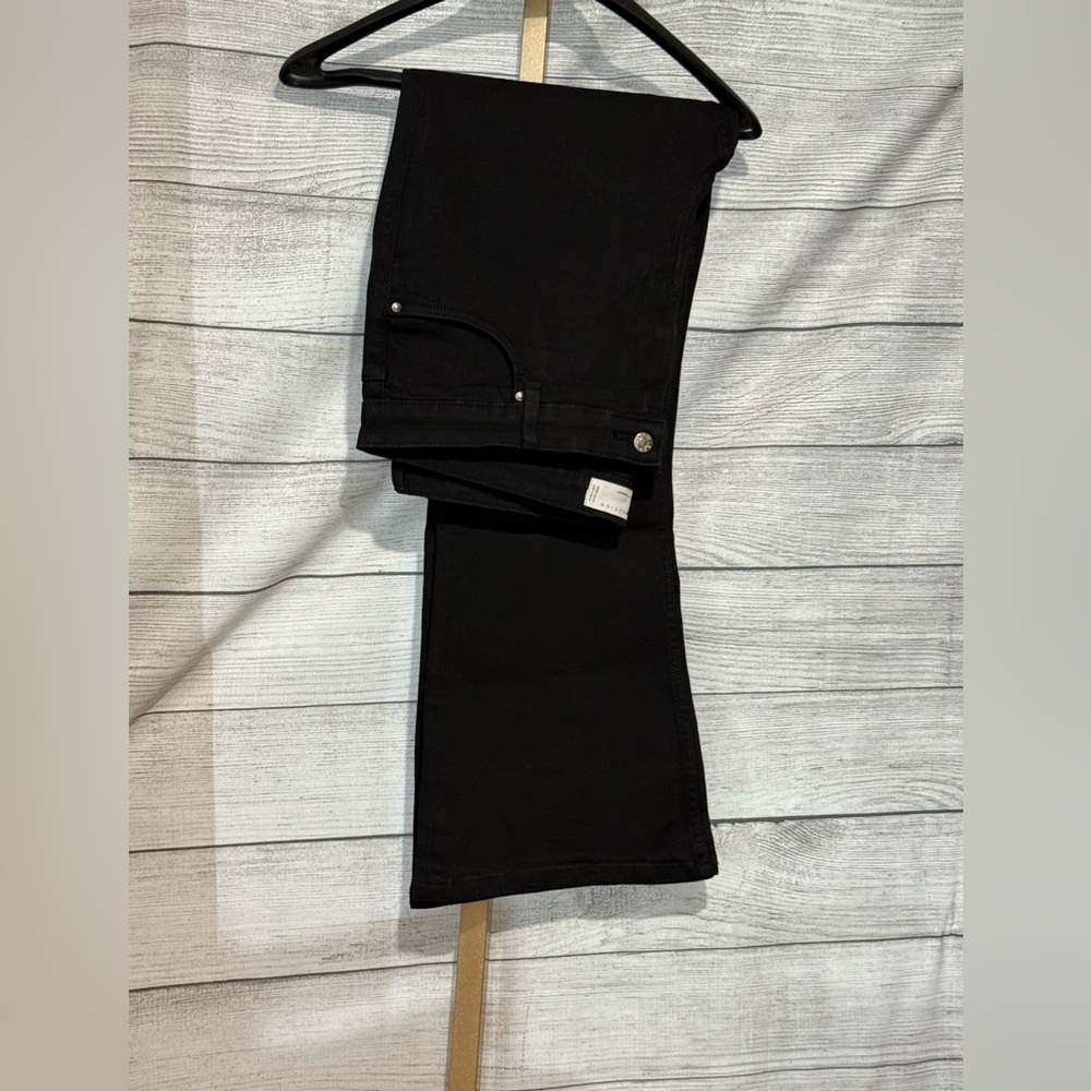 ASOS design flared jeans in black W38 L30